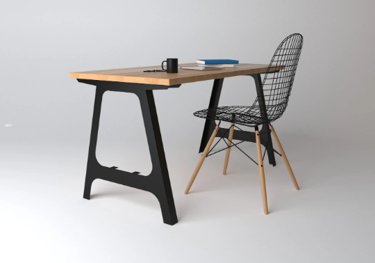 Endüstriyel A-Frame Masa Ayakları — Set (2) | AFRAME 2826